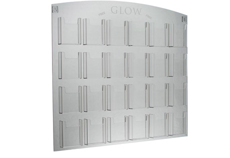 Glow 24 pocket rack